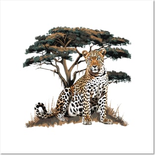 Leopard Design Posters and Art